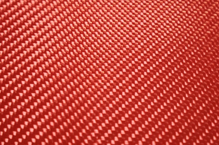 China Factory Kevlar PARA Denim Meta Woven Red Aramid Fiber Fabric with Best Quality
