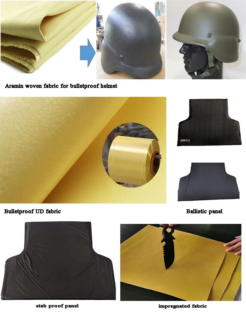 Anti Stab Proof Aramid Fiber for Composite Functional Aramid Fabric