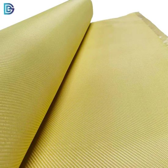 China Factory High Cut Resistance1500d 220GSM Fabric Aramid Kevlars Plain Twill Fabric for Kevlars Vest Aramide Fibers
