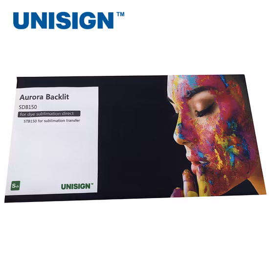 Unisign Max 5m PVC Free Textile Pearl Backlit Fabric, Samba Backlit Textile, PVC Coated Textile