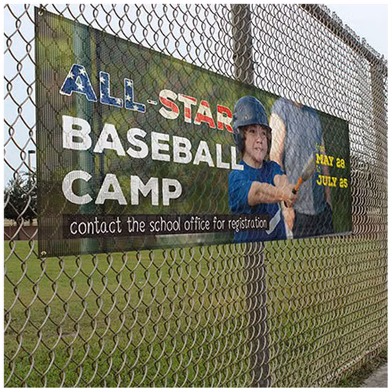 Wholesale PVC Banner Rolls Outdoor/Indoor Advertising Eco Solvent Mesh Flex Banner